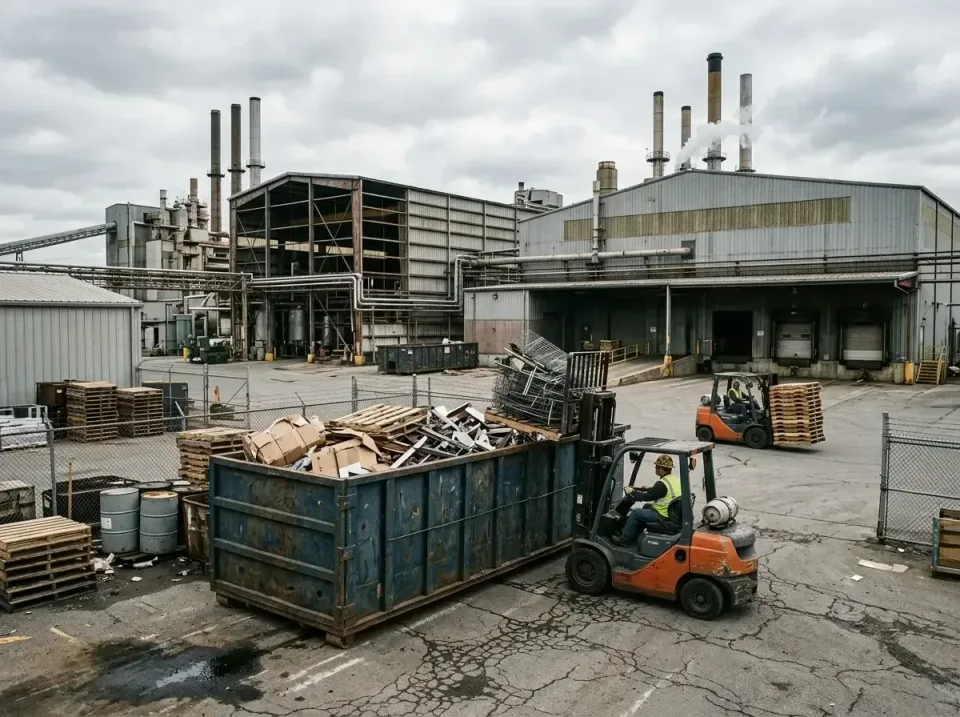 industrial-factory-scrap-conta-003 — frequently asked questions, Cheap Roll-off Dumpster Rentals in Willow Springs, IL